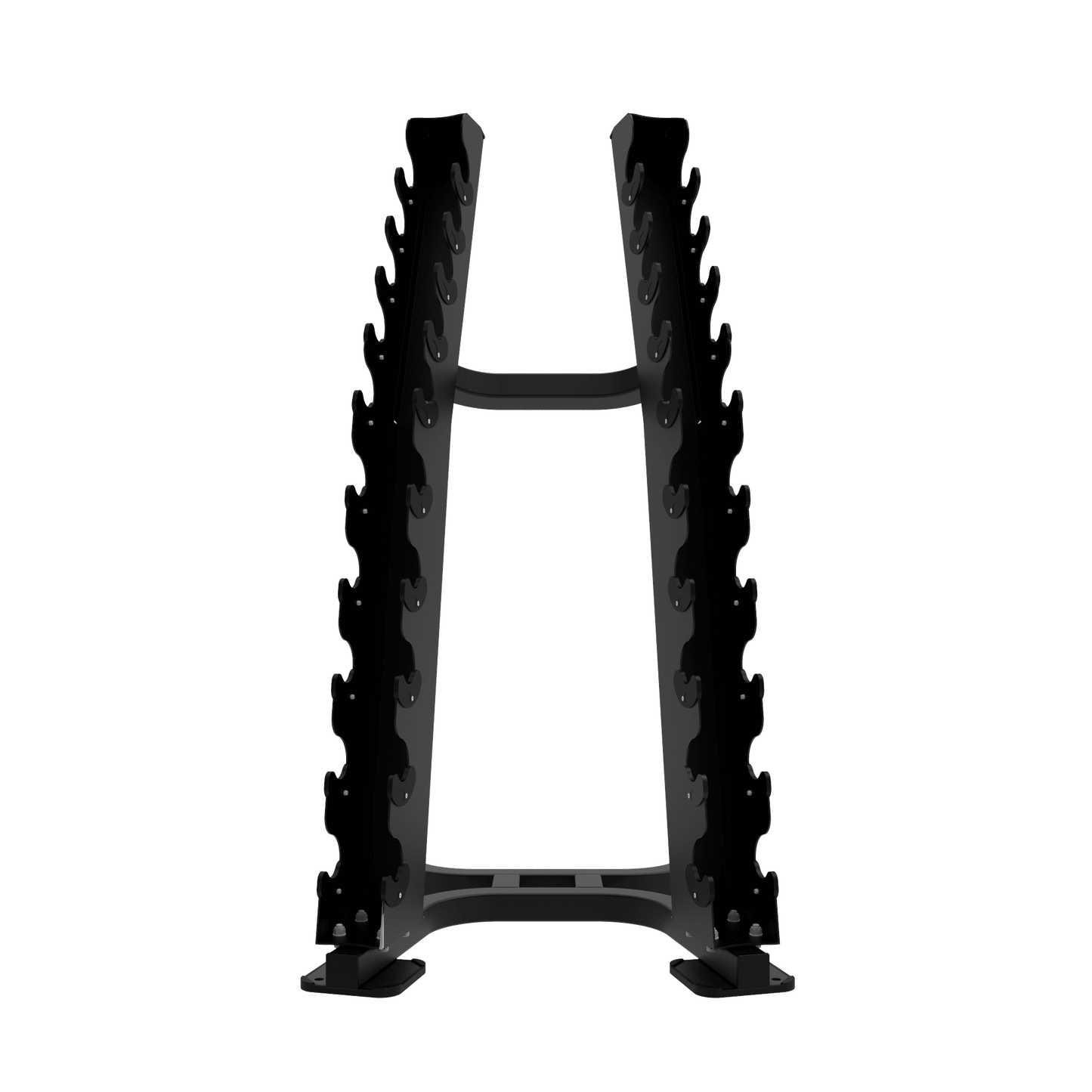 10 Pairs Hexagonal Dumbbell Rack