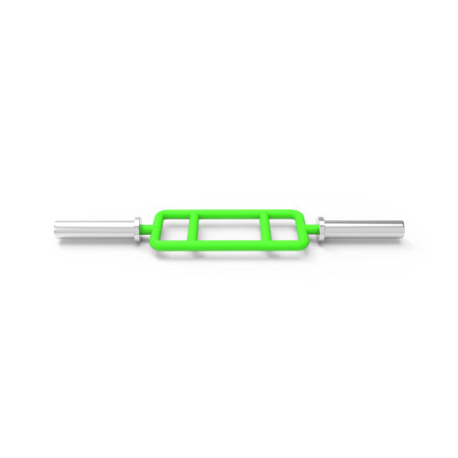 BARRE OLYMPIQUE POUR BICEPS / VERTE 13,5 KG