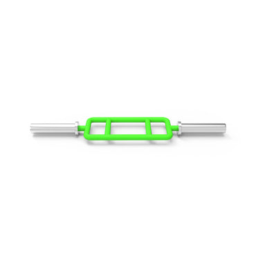 BARRE OLYMPIQUE POUR BICEPS / VERTE 13,5 KG
