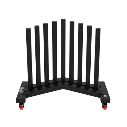 Rack Vinyl Dumbbells
