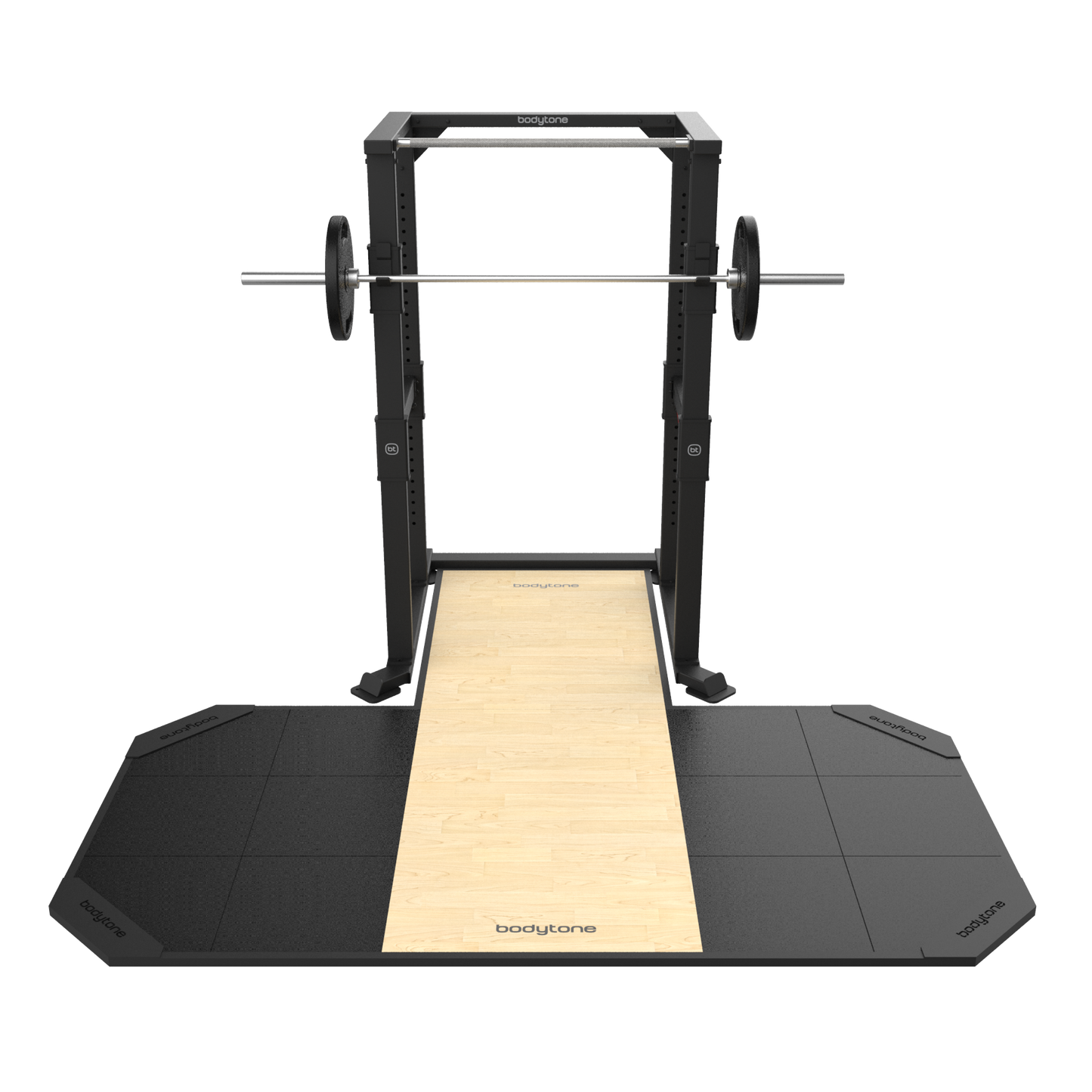 Power lifting Platform for Rack with band supports