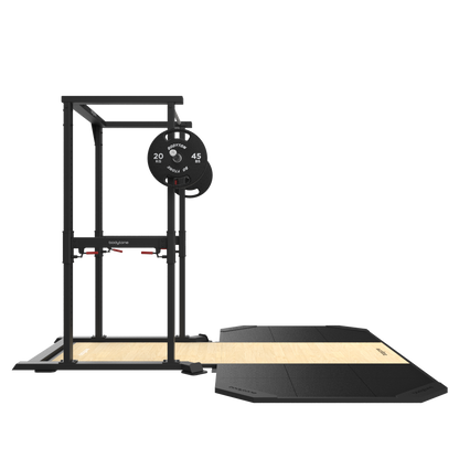 Power lifting Platform for Rack with band supports