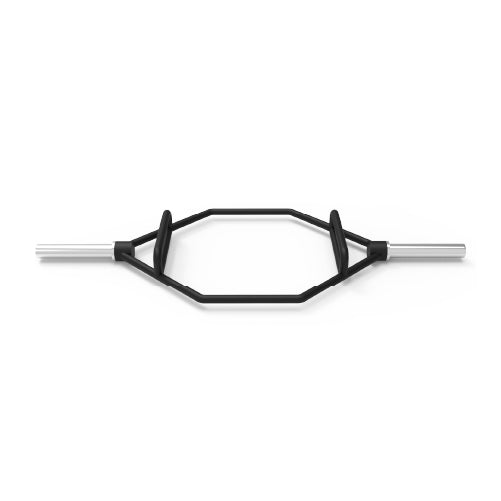 Barre olympique hexagonale noire 25 kg 