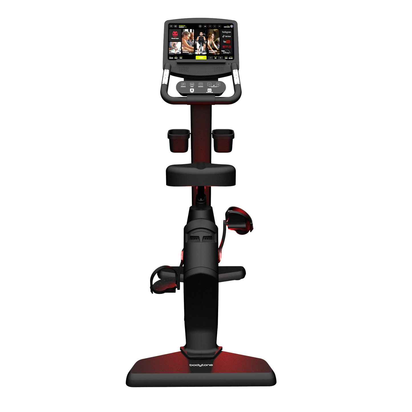 Bicicleta vertical Nexion U80T Pantalla Táctil